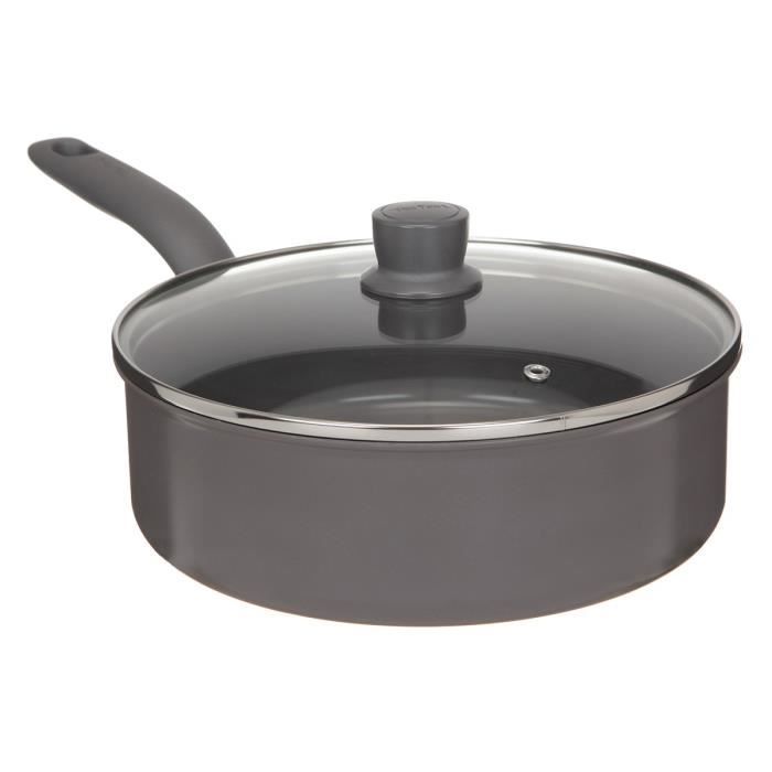 Tefal Ceramic Control Gv5 Sauteuse 24cm Couvercle C9933202 Tous Feux Dont Induction Achat Vente Poele Sauteuse Sauteuse Couvercle 24 Gris Cdiscount