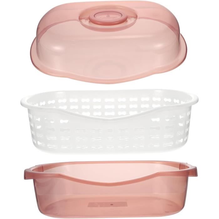 Zerodis Organisateur de Biberons pour Bébé avec Égouttoir, Boîte de