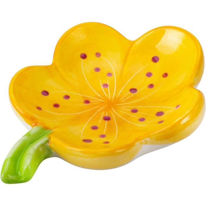 Porte-savon Céramique Coquillage – Design Antidérapant, Forme élégante – Pour Salle De Bain, Douche, évier – Blanc, 13 Cm