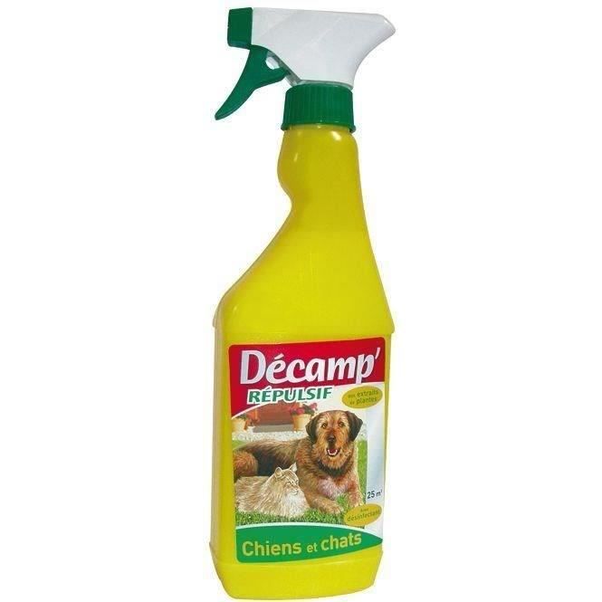 Répulsif chiens et chats - DECAMP - 500 mL - Facile d'emploi - Protection efficace