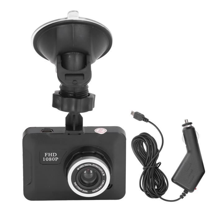 Caméra De Tableau De Bord De Voiture Voiture Dvr Dashcam Multifonction 1080P Full Hd Enregistrement En Boucle Caméra De