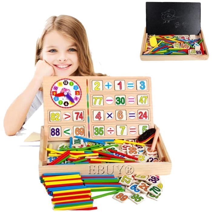 3D Puzzles jeux mathematiques avec tableau noir enfants jouet éducatif EBUY® - Achat / Vente kit ...