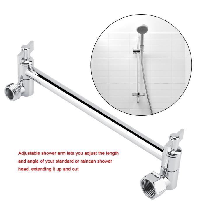 EJ.life Shower Arm, Shower Arm Extension, Arm Extension shower tool for ...
