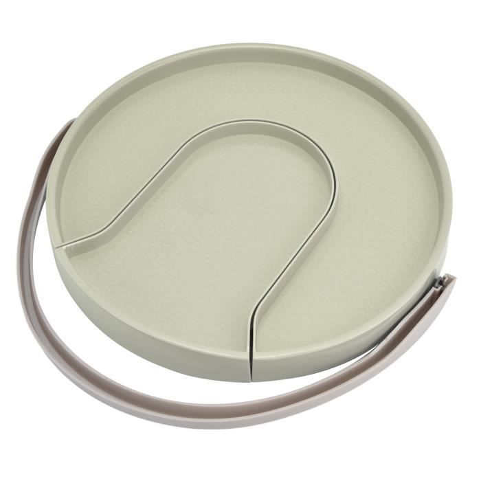 Support En Acier Inox Pour Cuisinière à Induction - Étagère De Rangement Antidérapante - 40x30x10 Cm