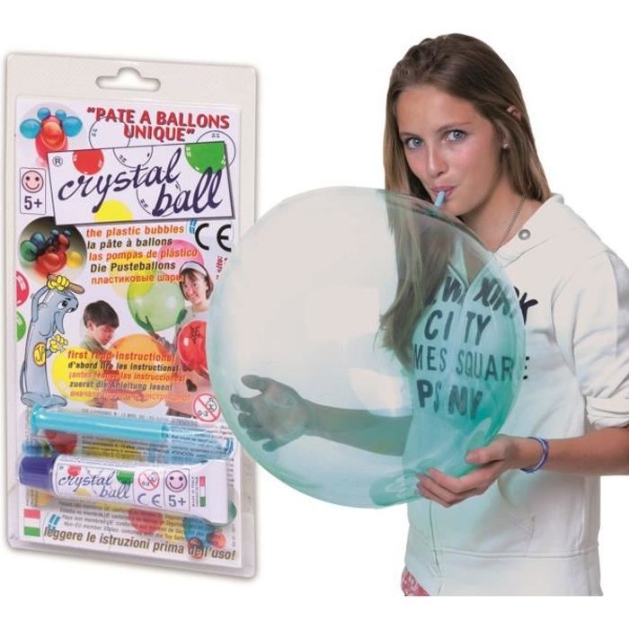 Pâte à ballon - Crystal Ball - 1 tube - Coloris Unique - A partir de 5 ans