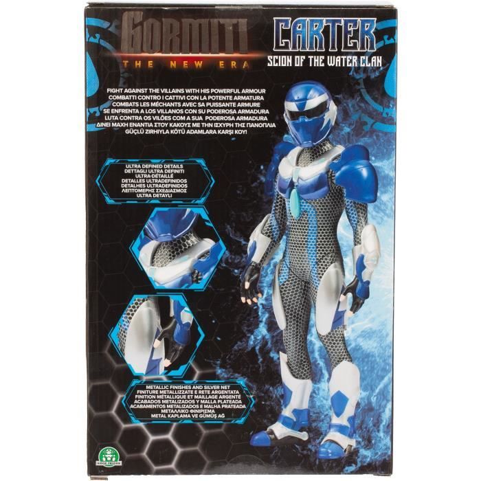 Figurine articulée GORMITI Scion avec armure Modèle Eau 27 cm À partir de GRV032