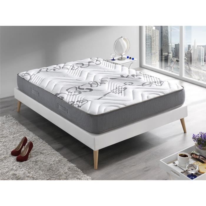 Eurodreams Matelas 160x200 Memoire De Forme 22cm Ferme Graffiti Achat Vente Matelas Cdiscount