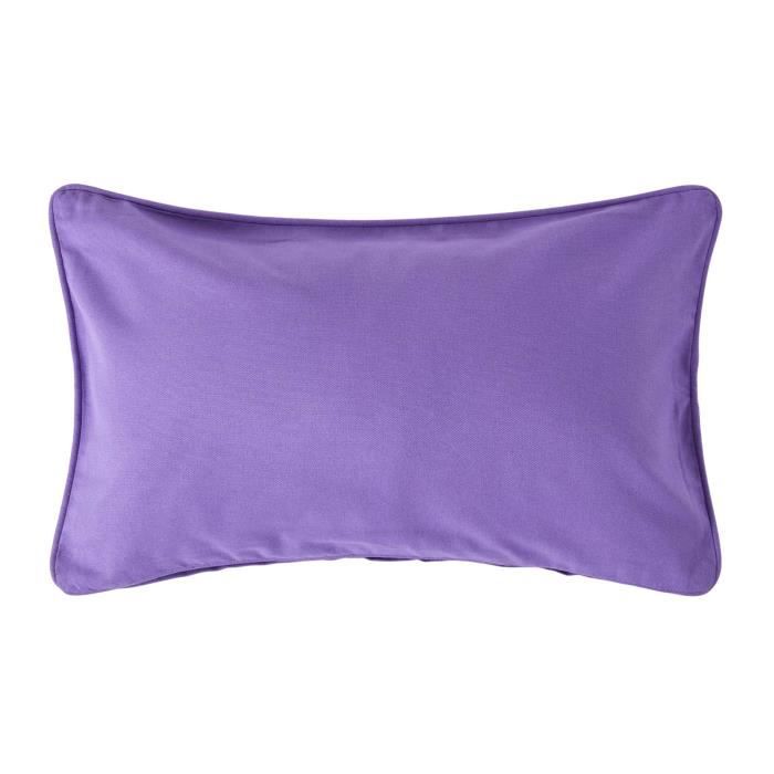 Housse de coussin Uni Violet 30 x 50 cm Housse de coussin Uni Violet 30 x 50 cm