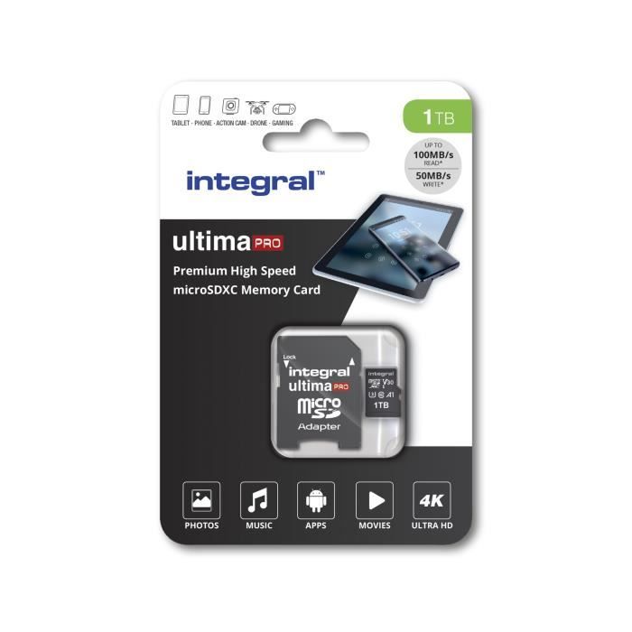 Integral INMSDX1TB-100/80V30 mémoire flash 1 To UHS-I