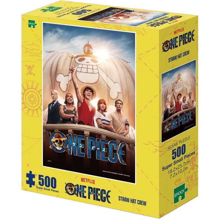 Puzzle One Piece Straw Hat Crew 500 super small pieces  - EPOCH Jigsaw Puzzle - 5282A