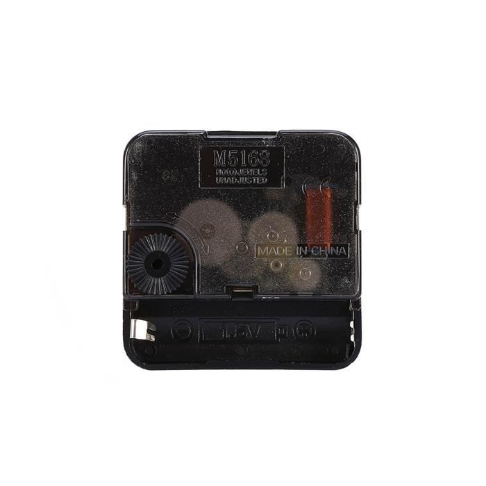 Mouvement Horloge Quartz Haute Précision - Kit Complet Avec Aiguilles Pour Horloges Murales Jusqu'à 50cm