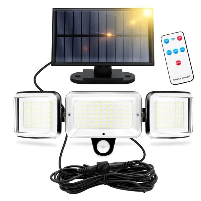 Retoo Lampe Solaire Extérieur 20 led Solaire Extérieur Détecteur de Retoo Lampe Solaire Extérieur 20 led Solaire Extérieur Détecteur de
