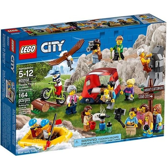 LEGO® City 60202 Les Aventures En Plein Air - Jeu de Construction Reconditionné - Lego reconditionné disponible sur Cdiscount Seconde Vie