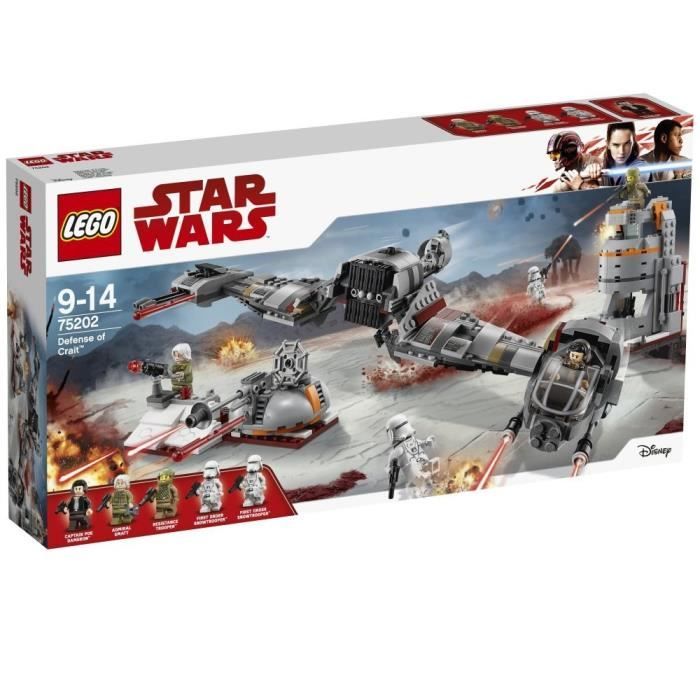 LEGO® Star Wars™ 75202 Défense de Crait™ Reconditionné - Lego reconditionné disponible sur Cdiscount Seconde Vie