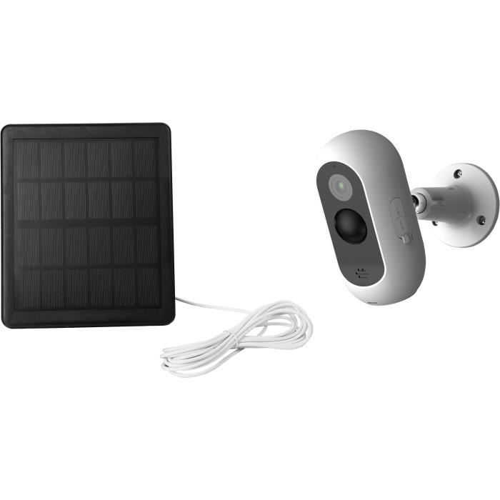 Caméra solaire Wi-Fi - LINK2HOME - HD 1080P angle 110° vision nocturne