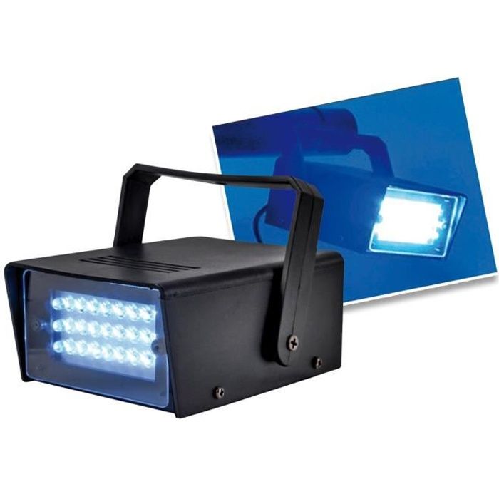 Stroboscope compacte à vitesse réglable 26 LED blanche LYTOR LEDSTROBE