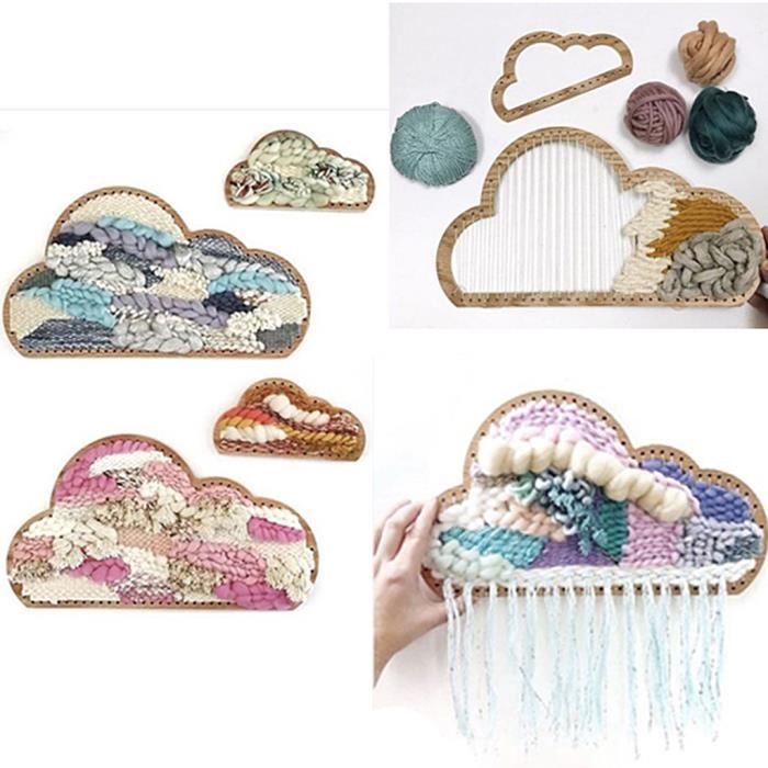 4 Tapis De Blocage Tricot MagiDeal - 32x32cm En EVA - Pour Broderie, Crochet, Couture DIY