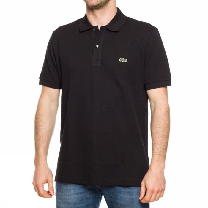 polo lacoste homme noir