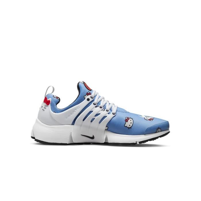Basket Air Presto x Hello Kitty® - NIKE - Bleu - Lacets - Adulte - Plat