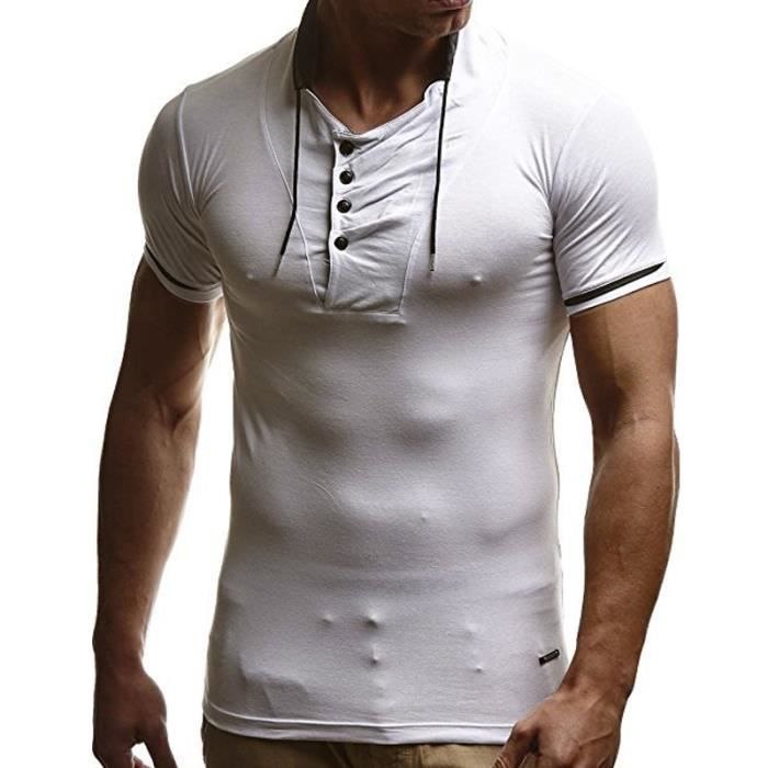 T shirt décolleté hotsell homme