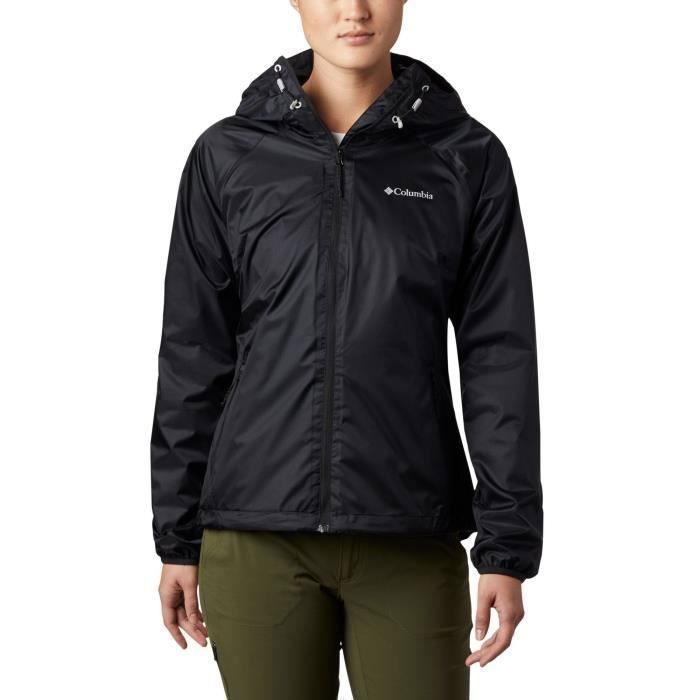 Veste femme Columbia Ulica Impermeable Respirante Noir Noir Cdiscount Sport