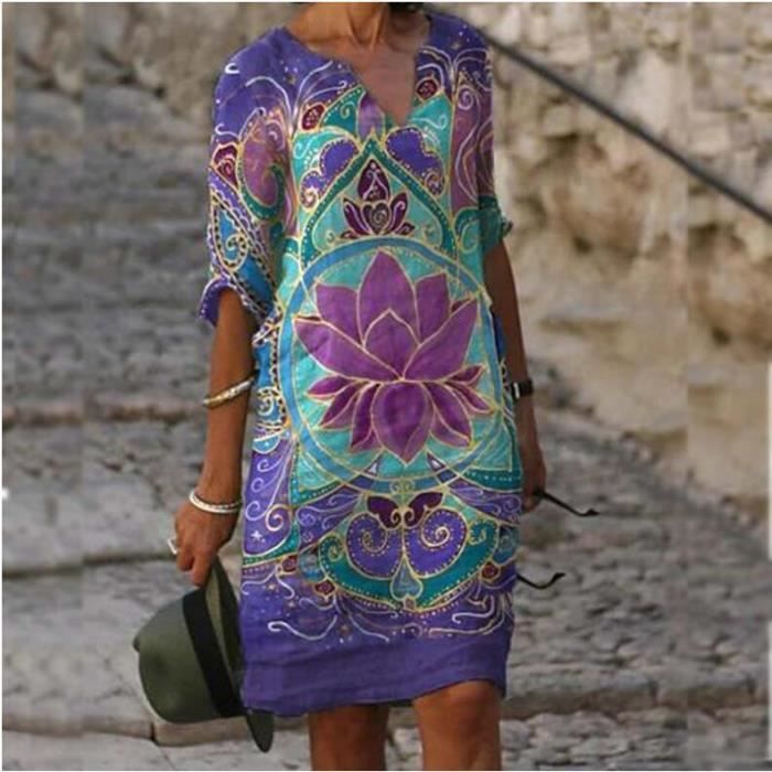 Robe droite longueur sous top le genou