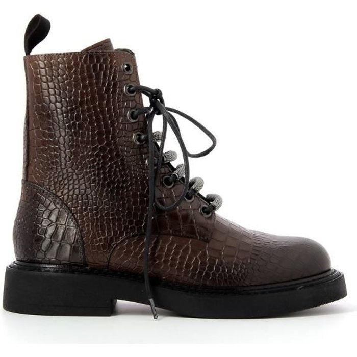 Bottine Femme SEMERDJIAN E112E9 coloris MARRON pointurefemme