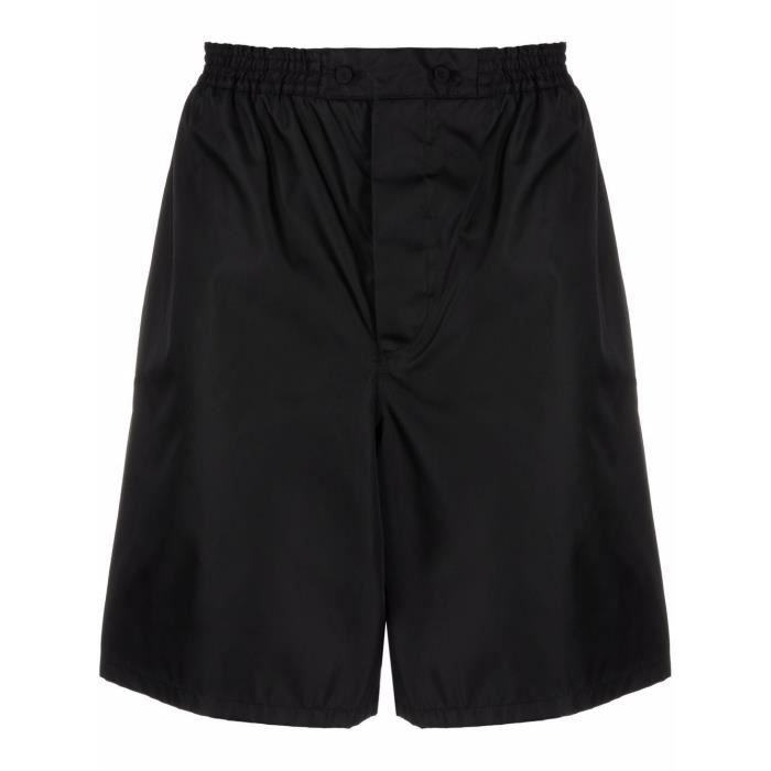 PRADA HOMME SPH1881WQ8F0002 NOIR Nylon SHORTS Noir Cdiscount Pret a Porter