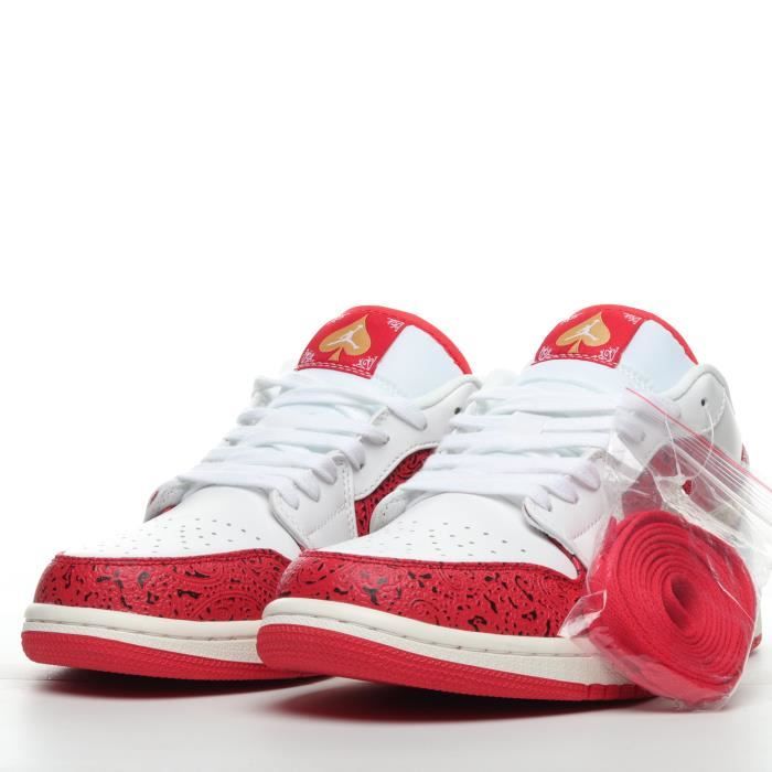 Jordan 1 rouge - Cdiscount