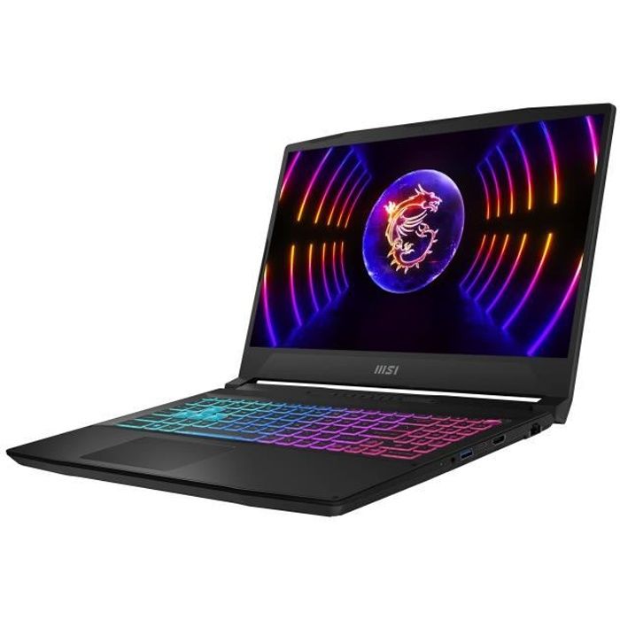 PC Portable Gamer MSI - Katana 15 B12VGK-240XFR - 15,6''FHD 144Hz - Core i7-12650H - RAM 16 Go - 512Go SSD- RTX4070 8Go-Sans Windows