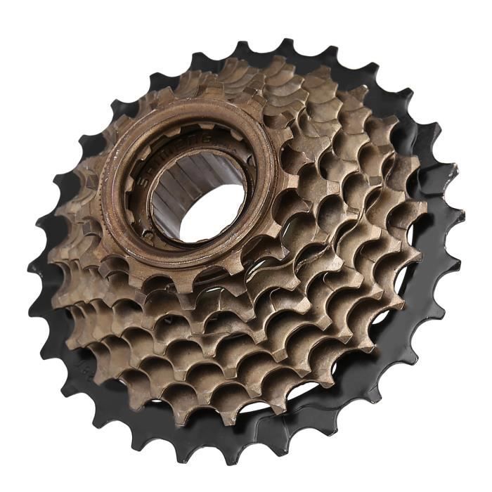 The Lord Of The Tools – 2 Roues Libres 24 Dents Pour Vélo Fixie, Diamètre Intérieur 34mm, Extérieur 100mm, Chaîne 1/2x1/8, Marron