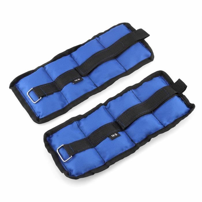 Poids Chevilles & Poignets Lestés 0.25 Kg à 5 Kg – Enfant & Adulte Fitness Danse Muscu