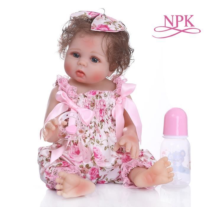 Vêtements Pour Poupée 50-55 Cm – Tenue Petit Ours Rose, Coton Doux – Cadeau Pour Filles, Compatible New Born Baby - 11