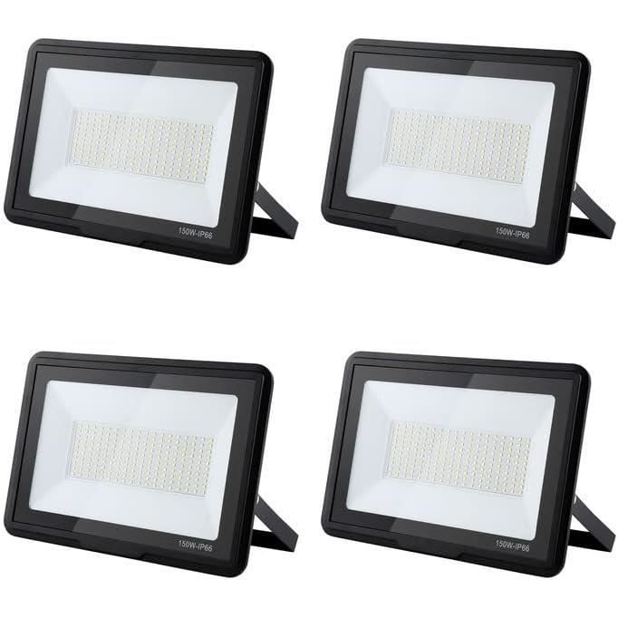 Viugreum 150W Faretto LED per Esterno con Sensore di Movimento 15000LM Bianco Freddo Faro LED Esterno IP65 Impermeabile LED Spotlight con Telecomando e Timer per Giardino Garage Viugreum 150W Faretto LED per Esterno con Sensore di Movimento 15000LM Bianco Freddo Faro LED Esterno IP65 Impermeabile LED Spotlight con Telecomando e Timer per Giardino Garage