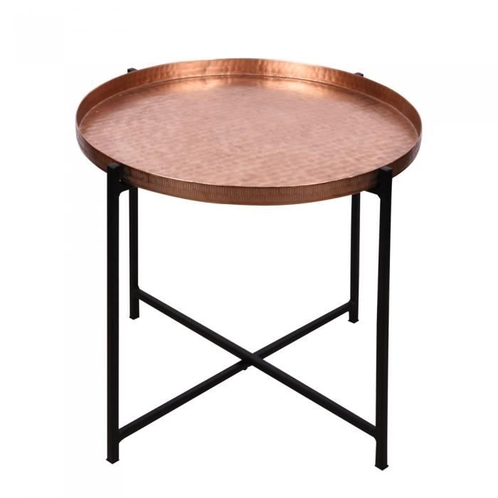 Table D Appoint 45 Cm Petit Modele Cuivre Table Passion Neure