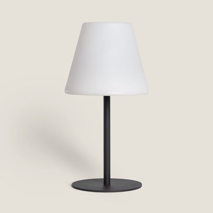 Lampe à Poser LED Extérieure Solaire Métal Larso 3000K Blanc chaud