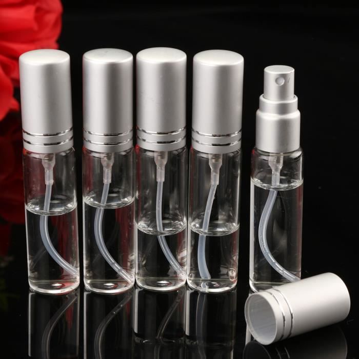 TEMPSA 5PCS 10ml Vaporisateur Vide Verre Flacon Bouteille de