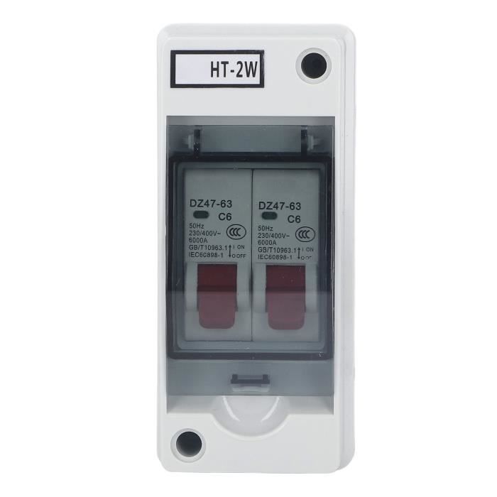 Disjoncteur Construction Rénovation Disjoncteur 4 Pôles DZ47-63 32A 400V - Protection électrique Maison - Résistant Feu Et Corrosion Odace Schneider