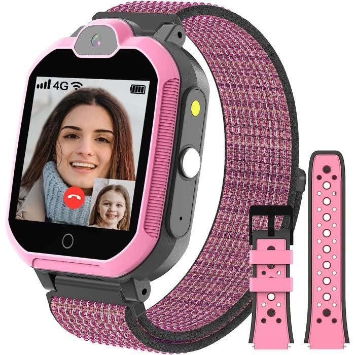 Montre Connect e Enfant 4G Montre Gps Enfant Avec Appel Chat