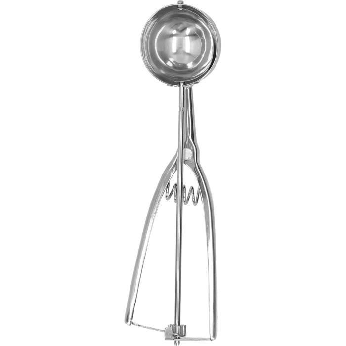 Cuillère à Glace 40 Mm, Cuillère à Biscuits, Cuillère à Glace Avec Gachette Et Poignee Confortable Pour Boule A Glace Patisserie Boule A Melon 99147565