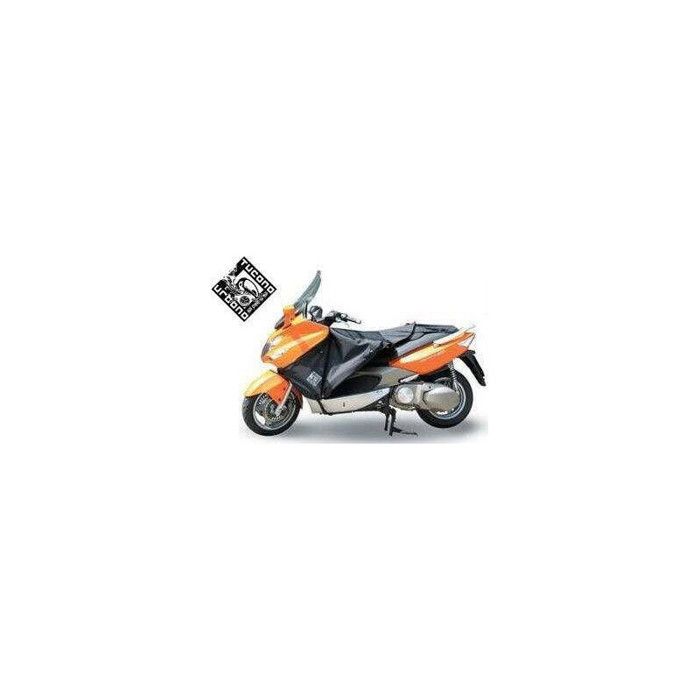 Tablier Couverture Hiver Pour Scooter Piaggio X9 125/250/500 - Tucano Urbano, Noir - 5