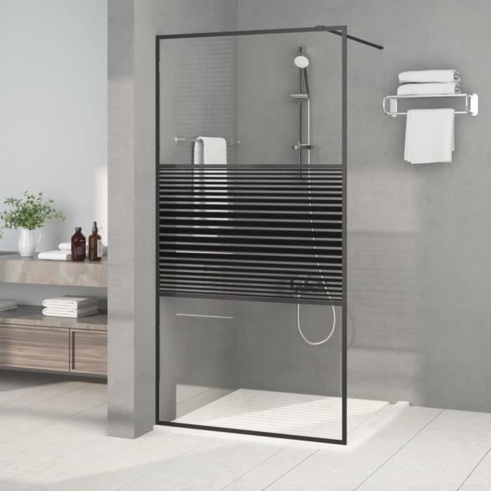 vidaXL Paroi de douche 115x195 cm - vue 2