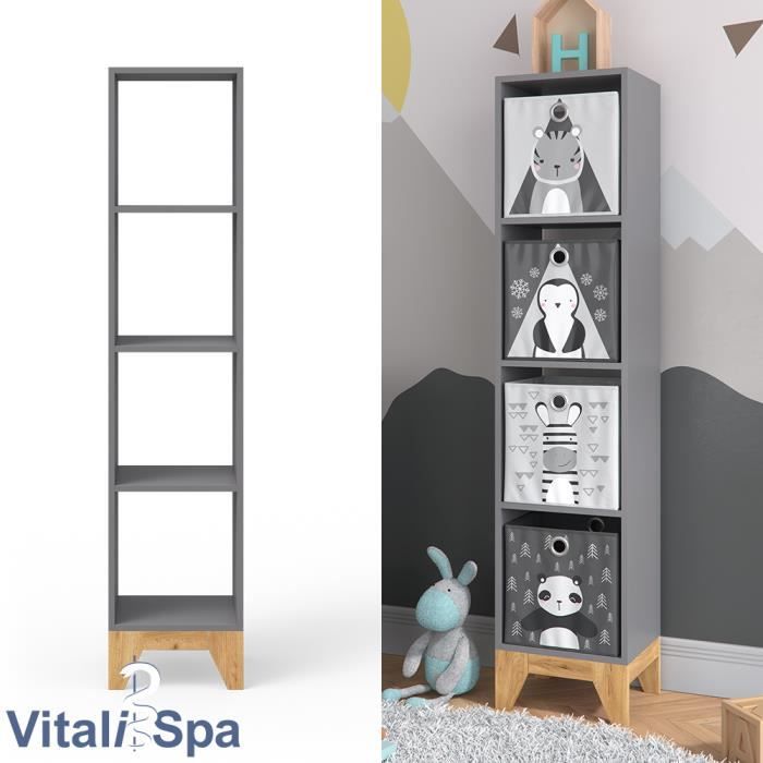 Etagere Pour Enfant Vitalispa Malia Anthracite Etagere Sur Pied Etagere Pour Bebe 4 Compartiments Bibliotheque Cdiscount Maison Etagere Pour Enfant Vitalispa Malia Anthracite Etagere Sur Pied Etagere Pour Bebe 4 Compartiments Bibliotheque Cdiscount Maison