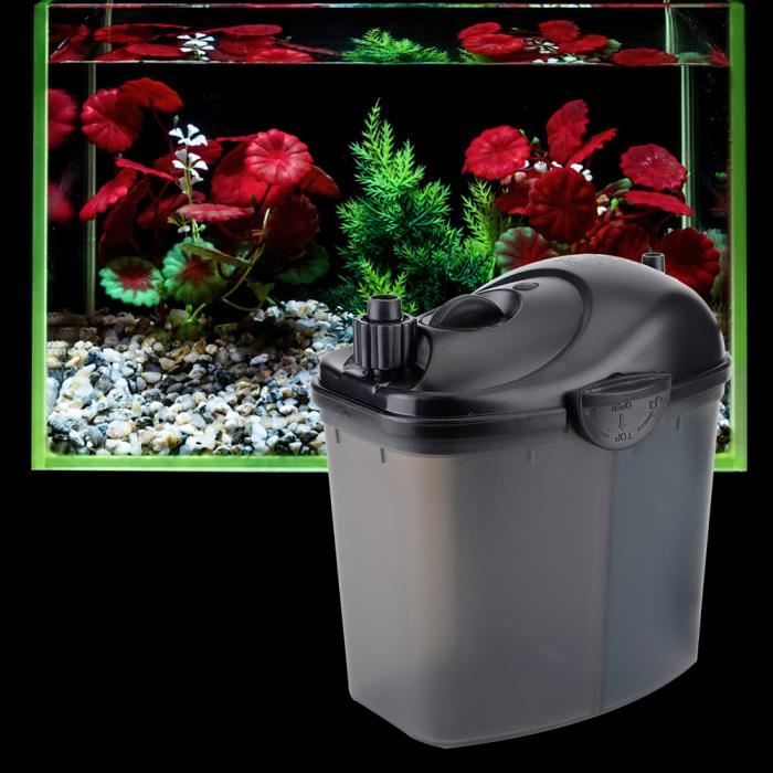 Meilleurs prix pour Filtre externe pour aquarium - VVIKIZY - 50 cm - ABS - Coton biochimique - Charbon actif