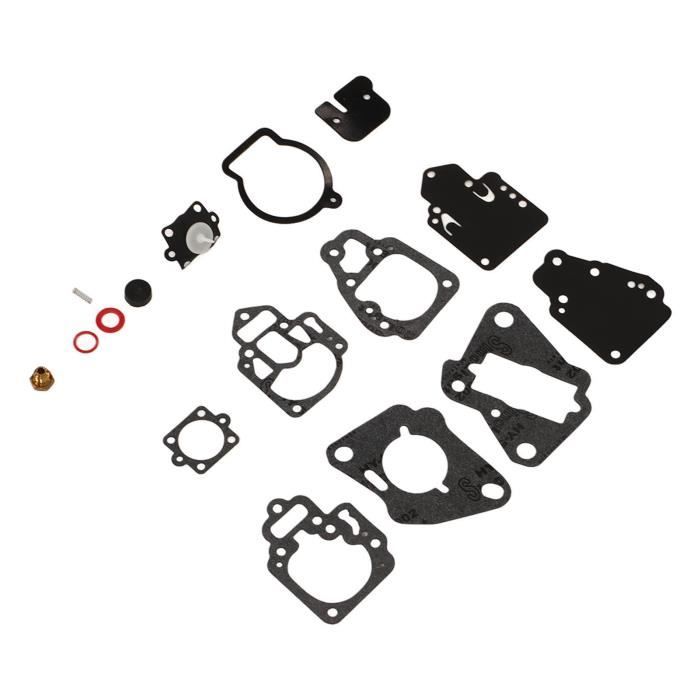 Vvikizy Kit de réparation de carburateur hors-bord Kit de joint de