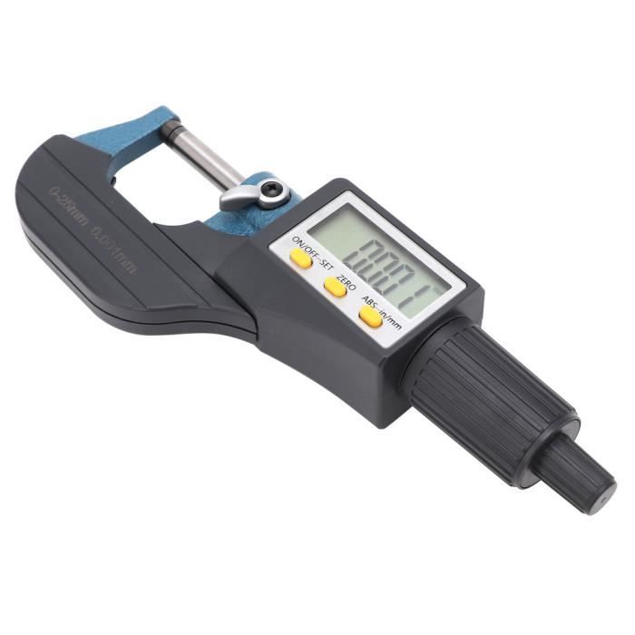 Micromètre Numérique 25-50mm | Précision 0.001mm | Électronique Professionnel