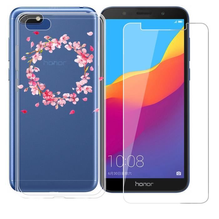 Coque Originale Huawei Y5 Prime 2018 Transparente - Silicone Souple (Neuf, Garantie 1 An)