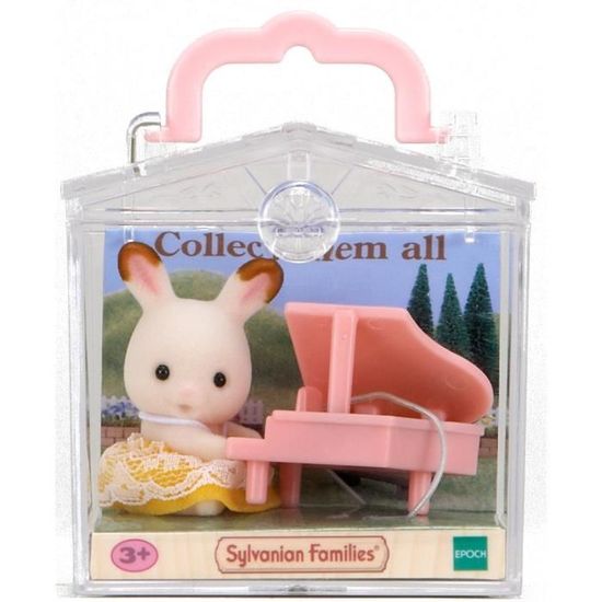 Multicolore Piano Sylvanian Baby Carry Case Families Valisette 52 Bebe Lapin Jeux Et Jouets Poupees Et Accessoires Bareltd Co Il