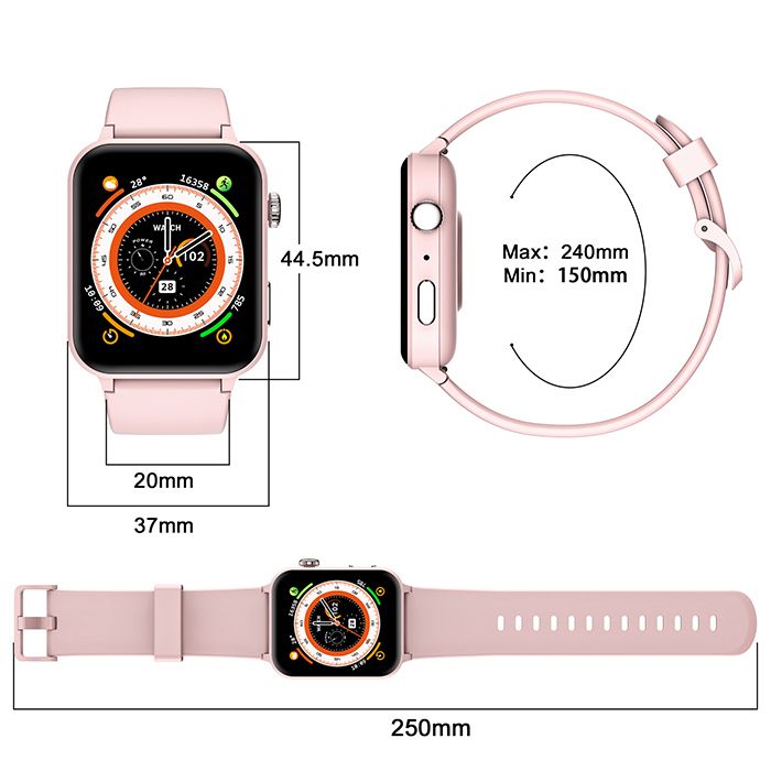 BANGWEI Montre Connectée Homme avec Appel Bluetooth, 1.39" Smartwatch