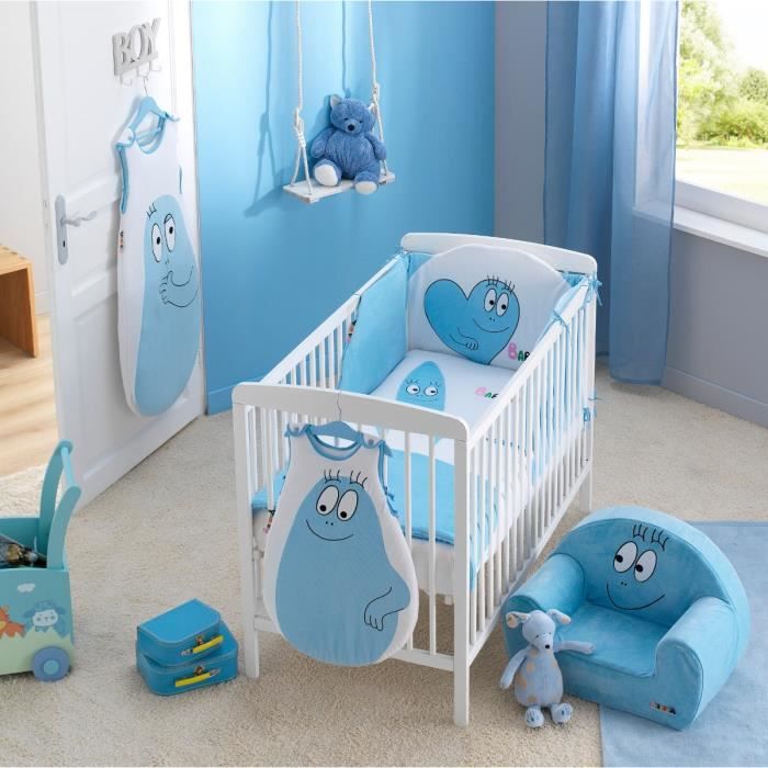 BARBAPAPA Gigoteuse Bleue Naissance Cdiscount Puericulture Eveil bebe